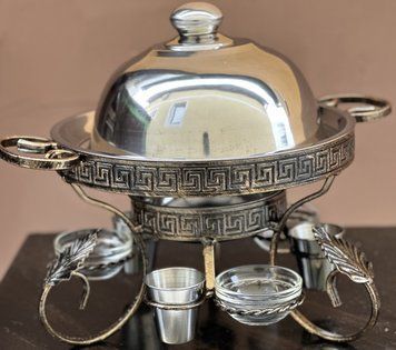 Садж для шашлыка Люкс рюмки/соусницы 28 см ср9 фото